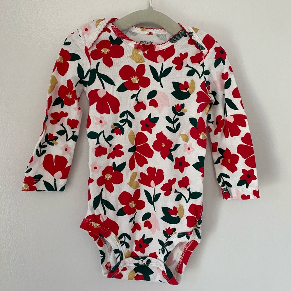 Floral king Sleeve Onsie